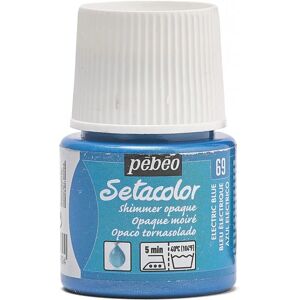 Pébéo Electric Blue Fabric Paint Set - Metallic Effect - 45ml Pébéo Electric Blue Fabric Paint Set - Metallic Effect - 45ml