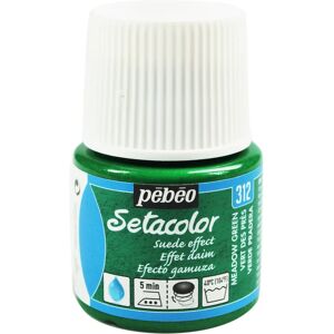 Peinture textile effet suède opaque Pébéo - Vert - 45 ml - Publicité Peinture textile effet suède opaque Pébéo - Vert - 45 ml - Publicité