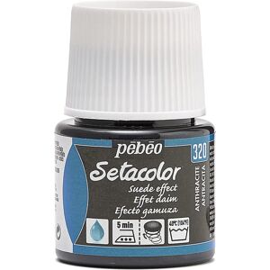 Setacolor Textile Peinture opaque effet daim - Anthracite - 45 ml - Peinture textile - Publicité Setacolor Textile Peinture opaque effet daim - Anthracite - 45 ml - Peinture textile - Publicité