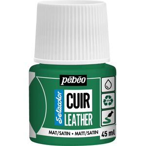 Pebeo Setacolor Leather Paint 45ml - 16 Cactus Green - Leather Paint Pebeo Setacolor Leather Paint 45ml - 16 Cactus Green - Leather Paint