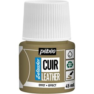 Pebeo Leather Effect Paint - Metal Gold - Leather Effect Pebeo Leather Effect Paint - Metal Gold - Leather Effect