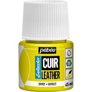 Pebeo Leather Paint Setacolor Fluorescent Yellow - Leather Paint Pebeo Leather Paint Setacolor Fluorescent Yellow - Leather Paint