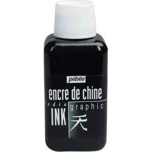 Encre Pébéo - 250 ml Noir - Encre de Chine Encre Pébéo - 250 ml Noir - Encre de Chine