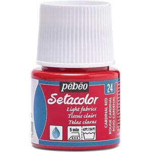 Peinture pour tissus Pebeo Setacolor - Rouge Cardinal - Peinture pour tissus - Publicité Peinture pour tissus Pebeo Setacolor - Rouge Cardinal - Peinture pour tissus - Publicité