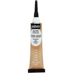 Pebeo Copper Relief Outliner 20ml - Outliner Pebeo Copper Relief Outliner 20ml - Outliner