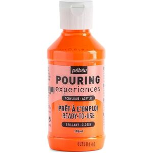 Pébéo Orange fluo Acrylfarbe zum Gießen - 118 ml Pébéo Orange fluo Acrylfarbe zum Gießen - 118 ml