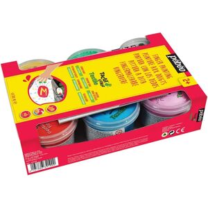 Pébéo 634190 - Kit de Peinture pour Tissus - Nacré & Métallique - 6 x 100 ml Pébéo 634190 - Kit de Peinture pour Tissus - Nacré & Métallique - 6 x 100 ml