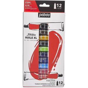 Set d'huile Pebeo Studio XL 12 x 12ml - Ensemble de peinture à l'huile - Publicité Set d'huile Pebeo Studio XL 12 x 12ml - Ensemble de peinture à l'huile - Publicité