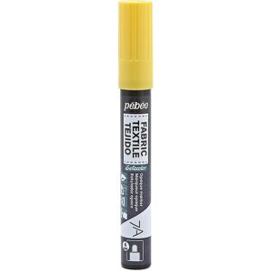Marqueur Tissu Opaque Pebeo 7A - Jaune - Publicité Marqueur Tissu Opaque Pebeo 7A - Jaune - Publicité
