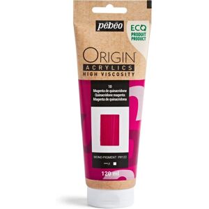 Peinture acrylique à haute viscosité Pebeo Origin - Magenta - 120ml - Publicité Peinture acrylique à haute viscosité Pebeo Origin - Magenta - 120ml - Publicité