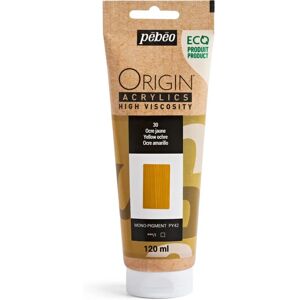 Peinture Acrylique à Haute Viscosité Pebeo Origin - Ocre Jaune - Publicité Peinture Acrylique à Haute Viscosité Pebeo Origin - Ocre Jaune - Publicité