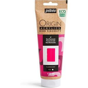 Peinture acrylique à haute viscosité Pebeo Origin - Rose fluorescent - Publicité Peinture acrylique à haute viscosité Pebeo Origin - Rose fluorescent - Publicité