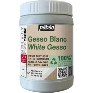 Pebeo Studio VERT Blanc Gesso 225ml - Gesso - Publicité Pebeo Studio VERT Blanc Gesso 225ml - Gesso - Publicité