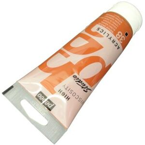 Farba akrylowa Sienna Palona marki Pebeo - Satinowa wysoka lepkość - 100ml Farba akrylowa Sienna Palona marki Pebeo - Satinowa wysoka lepkość - 100ml