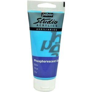 Pebeo Studio Acryl 100ml Gel - Phosphoreszierendes Blau - Acryl Gel Pebeo Studio Acryl 100ml Gel - Phosphoreszierendes Blau - Acryl Gel