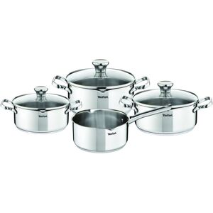 Tefal Duetto Stainless Steel Cookware Set - Induction Compatible Tefal Duetto Stainless Steel Cookware Set - Induction Compatible