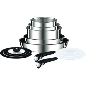 Tefal L9409042 Pan Set - Stainless Steel, 13-Piece, Induction Tefal L9409042 Pan Set - Stainless Steel, 13-Piece, Induction