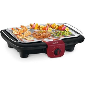 Tefal BG90E5 - Czarny, Bordeaux - Elektryczny grill stołowy Tefal BG90E5 - Czarny, Bordeaux - Elektryczny grill stołowy