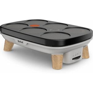 Tefal PY900D12 - Noir, Gris, Bois - Crêpière Tefal PY900D12 - Noir, Gris, Bois - Crêpière