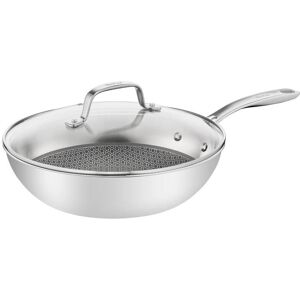 Tefal E49716 Stainless Steel Wok - All Hob Types Tefal E49716 Stainless Steel Wok - All Hob Types