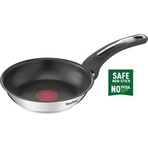 Set de sartenes de acero inoxidable Tefal E30001 - Compatible con inducción, horno seguro, antiadherente Titanium Set de sartenes de acero inoxidable Tefal E30001 - Compatible con inducción, horno seguro, antiadherente Titanium