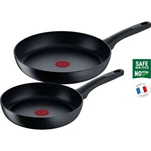 Tefal Black Stone Frying Set - Durable, Induction Compatible Tefal Black Stone Frying Set - Durable, Induction Compatible