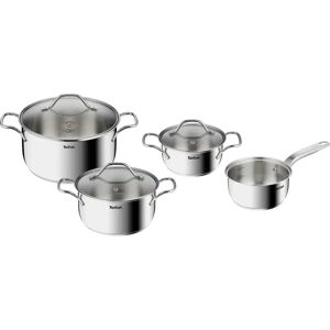 Tefal Intuition Kokkensett - 7 deler, Rustfritt stål, Induksjon kompatibel Tefal Intuition Kokkensett - 7 deler, Rustfritt stål, Induksjon kompatibel