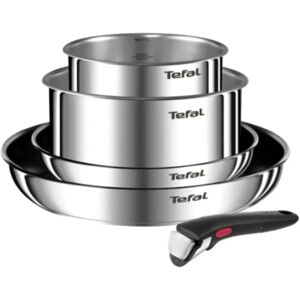 Tefal Ingenio 5-Piece Stainless Steel Induction Pan Set Tefal Ingenio 5-Piece Stainless Steel Induction Pan Set