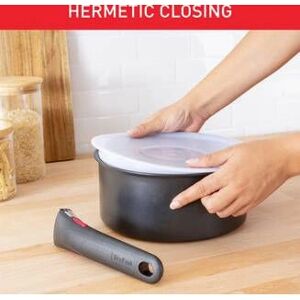 Tefal L98490 Pan Lid - 16/18/20cm, White - Cookware Accessories Tefal L98490 Pan Lid - 16/18/20cm, White - Cookware Accessories