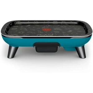 Tefal CB657410 - Plancha électrique - 2400W - Bleu - Publicité Tefal CB657410 - Plancha électrique - 2400W - Bleu - Publicité