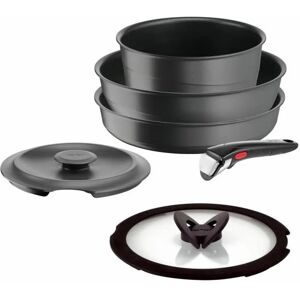 Tefal Ingenio Juego 6 Piezas - Sartén y Olla Antiadherente para Inducción Tefal Ingenio Juego 6 Piezas - Sartén y Olla Antiadherente para Inducción