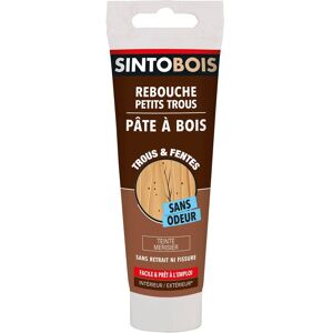 Pâte à bois cerise SINTO 80g - Réparation facile et écologique - Publicité Pâte à bois cerise SINTO 80g - Réparation facile et écologique - Publicité