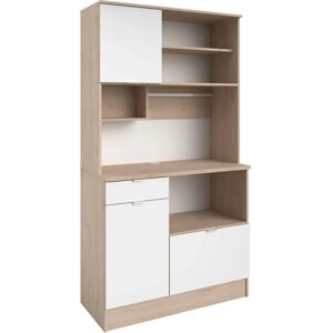 Parisot Socool 100x185cm Weiß Europäischer Buffet - Stauraum Parisot Socool 100x185cm Weiß Europäischer Buffet - Stauraum