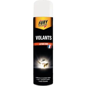 Insecticide Fury - tous volants - Aérosol 400 ml - Publicité Insecticide Fury - tous volants - Aérosol 400 ml - Publicité