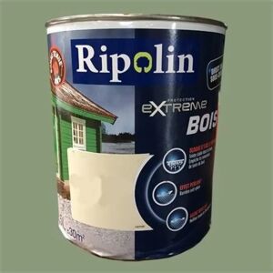 Peinture bois satin olivier Ripolin - Peinture - Publicité Peinture bois satin olivier Ripolin - Peinture - Publicité