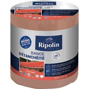Ruban d'étanchéité Ripolin - 3m x 10cm - Terre cuite - Imperméable, Résistant aux UV, Facile à appliquer - Publicité Ruban d'étanchéité Ripolin - 3m x 10cm - Terre cuite - Imperméable, Résistant aux UV, Facile à appliquer - Publicité