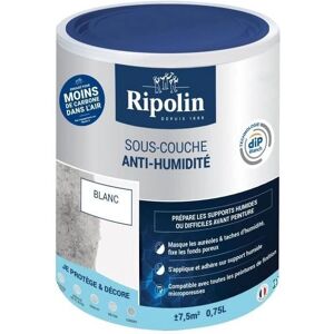 RIPOLIN Sous-couche blanche anti-humidité - Apprêt/Undercoat - Publicité RIPOLIN Sous-couche blanche anti-humidité - Apprêt/Undercoat - Publicité