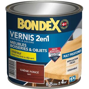 Bondex Chêne Foncé Vernis - Finition pour Bois - Publicité Bondex Chêne Foncé Vernis - Finition pour Bois - Publicité