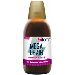 Biform Mega Drain 500 ml - Complemento Alimenticio Para Drenaje Y Eliminación Biform Mega Drain 500 ml - Complemento Alimenticio Para Drenaje Y Eliminación