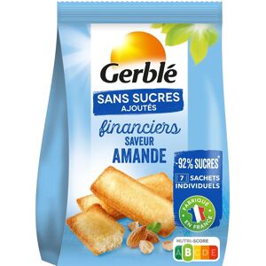Gerblé 211198 Financiers aux amandes - Snack - Plusieurs couleurs - Publicité Gerblé 211198 Financiers aux amandes - Snack - Plusieurs couleurs - Publicité