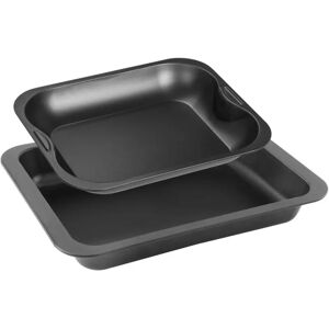 Zenker Stål Rektangulära Ugnsformar - 37x27cm & 28x23cm Zenker Stål Rektangulära Ugnsformar - 37x27cm & 28x23cm