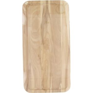 Fackelmann Holz-Schneidebrett - 45x25cm - Rechteckig, Rille, Buche Fackelmann Holz-Schneidebrett - 45x25cm - Rechteckig, Rille, Buche