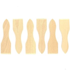 Fackelmann Wooden Raclette Spatula Set - 6pcs - Kitchen Utensils Fackelmann Wooden Raclette Spatula Set - 6pcs - Kitchen Utensils