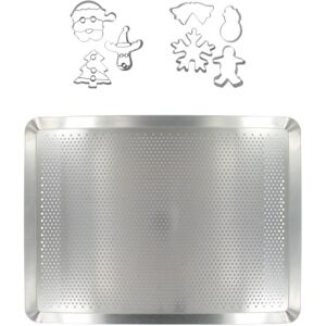Set de Repostería Zenker - Bandeja Microperforada y Cortadores de Navidad Set de Repostería Zenker - Bandeja Microperforada y Cortadores de Navidad