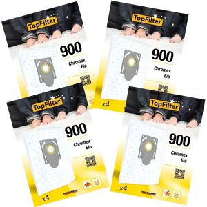 Ensemble de Sacs d'Aspirateur TopFilter - 16 pièces pour EIO & Chromex - Publicité Ensemble de Sacs d'Aspirateur TopFilter - 16 pièces pour EIO & Chromex - Publicité