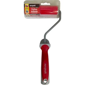 NESPOLI Rouleau de Peinture 110mm Rouge Finition Brillante NESPOLI Rouleau de Peinture 110mm Rouge Finition Brillante