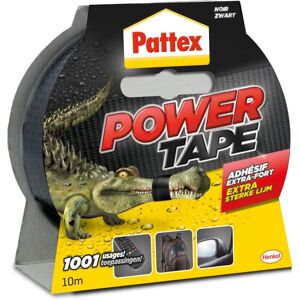 Pattex Power Tape Noir - Ruban adhésif pour réparations - 10m x 51mm Pattex Power Tape Noir - Ruban adhésif pour réparations - 10m x 51mm
