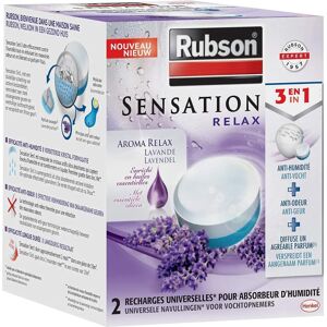 Tablettes Sensation Lavande Rubson 2 pièces Tablettes Sensation Lavande Rubson 2 pièces