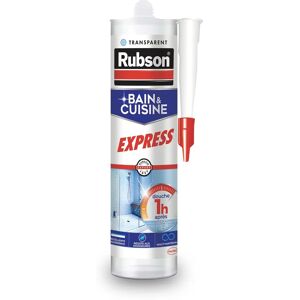 RUBSON 280ml - Joint en silicone à séchage rapide - Transparent - Salle de bain & Cuisine - Publicité RUBSON 280ml - Joint en silicone à séchage rapide - Transparent - Salle de bain & Cuisine - Publicité