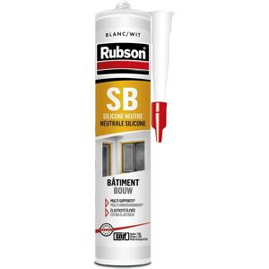 Rubson Silicone Sealant - Blanc - 280ml - Sealant Rubson Silicone Sealant - Blanc - 280ml - Sealant